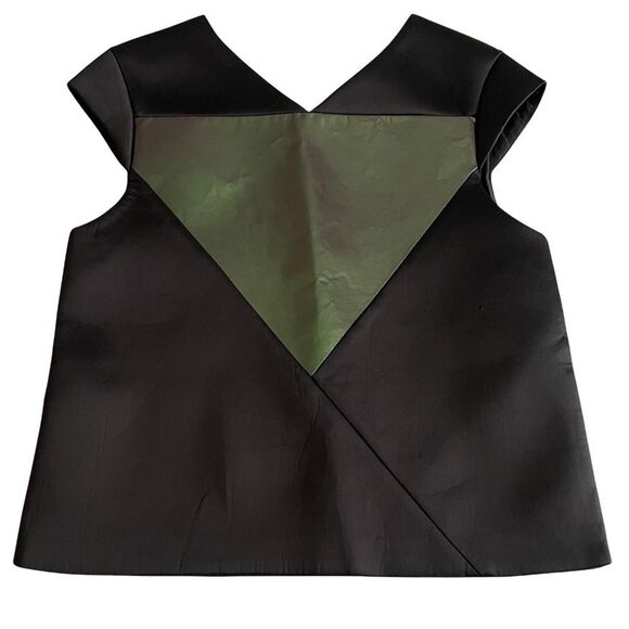 Kate Spade Saturday Diamond Stitch Top Black Size Large - Picture 1 of 8